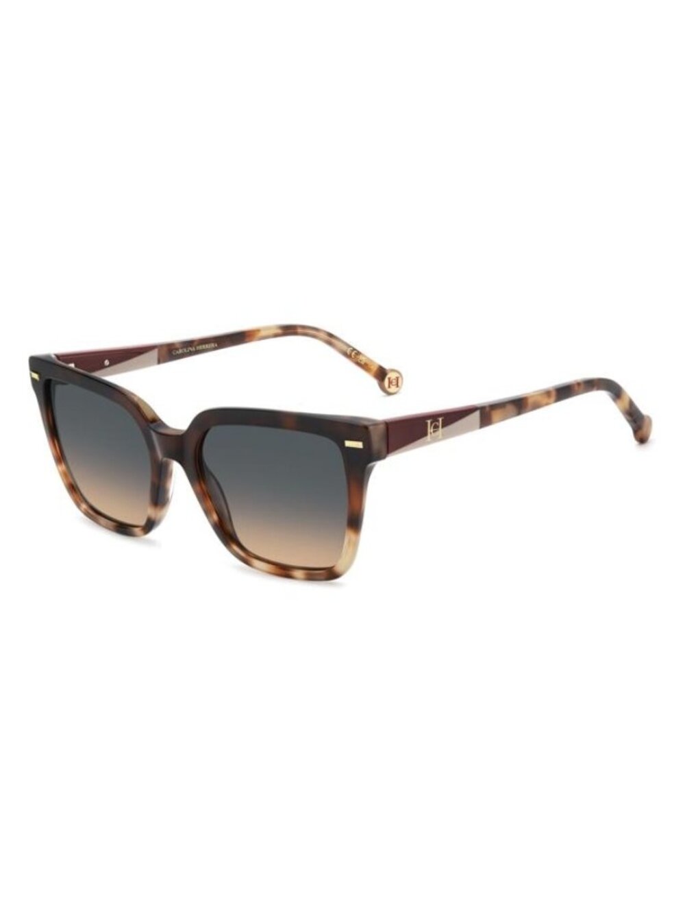 New Carolina Herrera Women's Sunglasses Green Lens HER 0361 S 3ZK 54